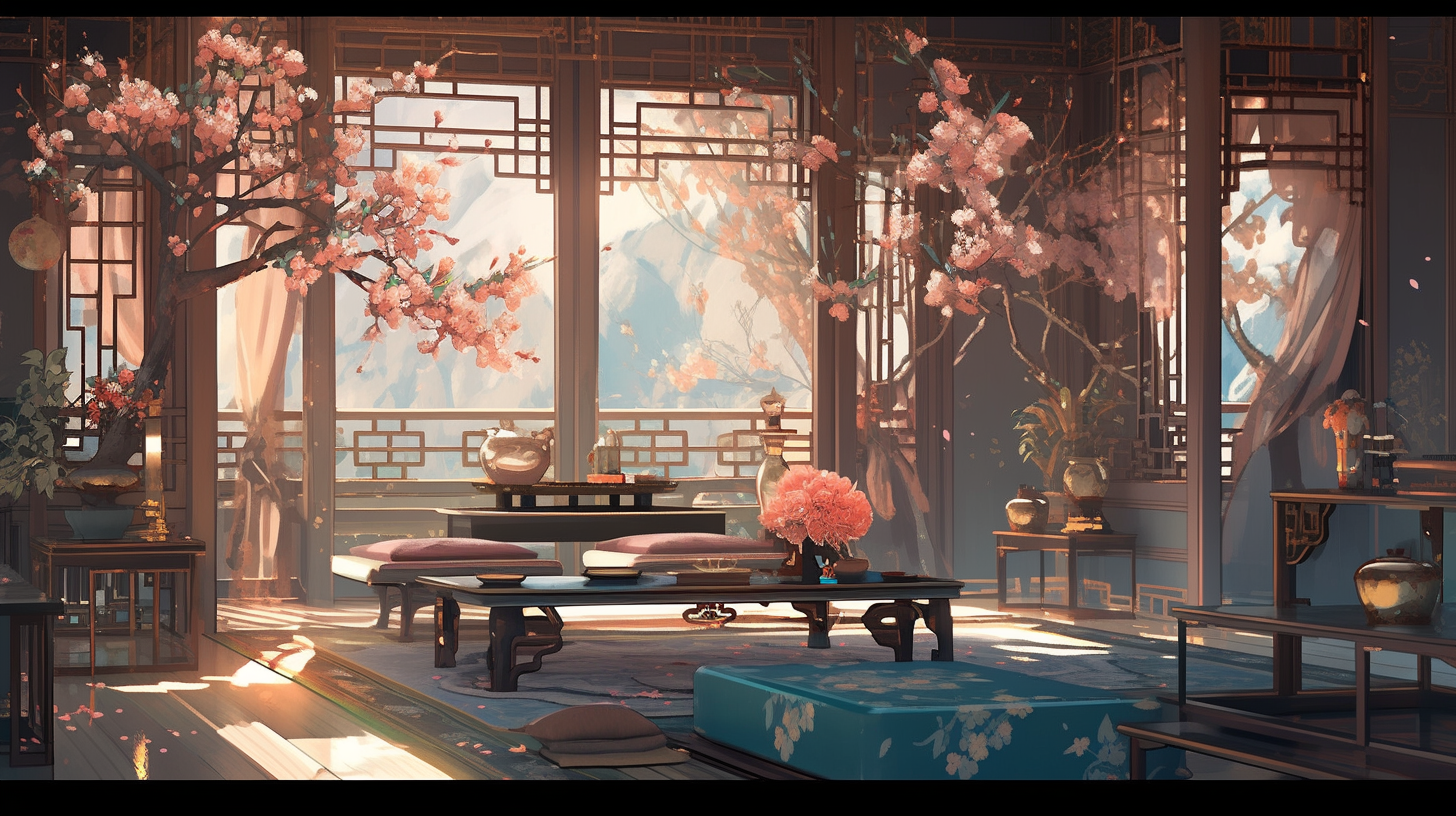 3d仙侠古风背景图片免费下载