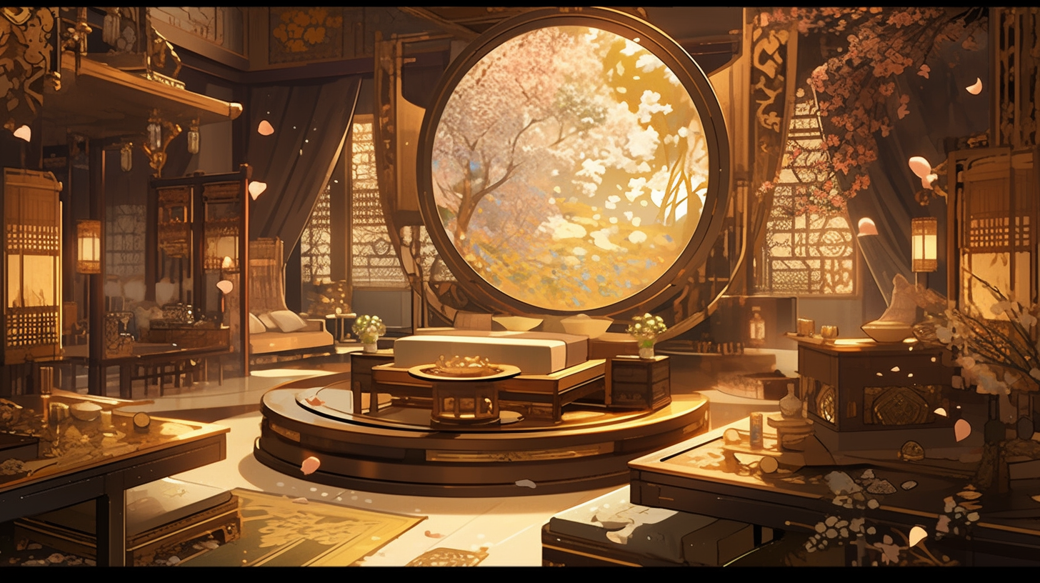 3d仙侠古风背景图片免费下载