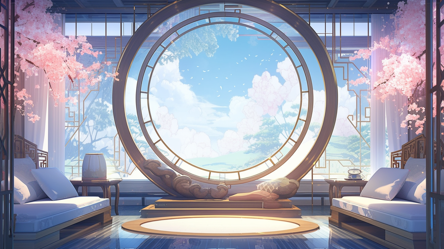 3d仙侠古风背景图片免费下载