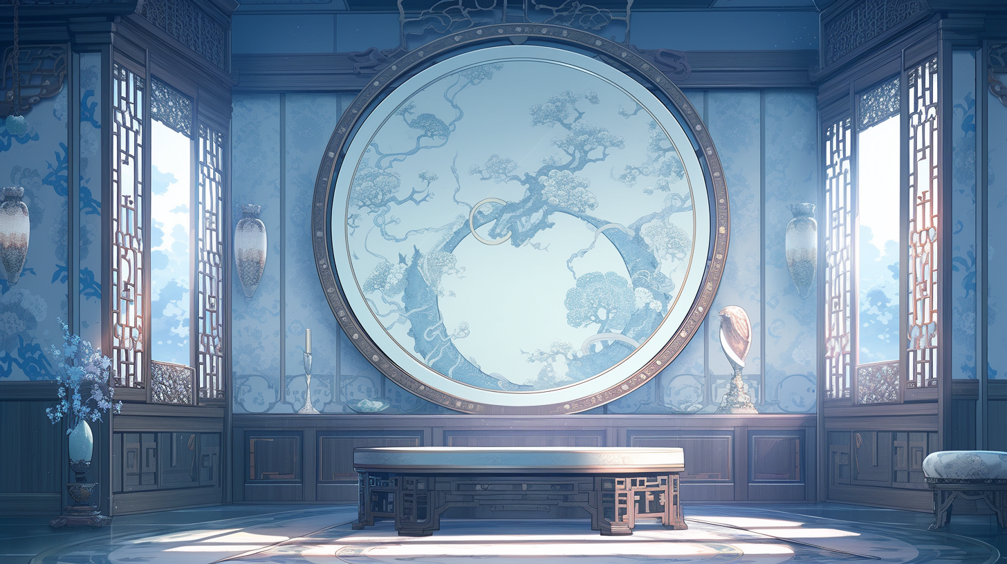 AI生成仙侠古风背景图片免费下载