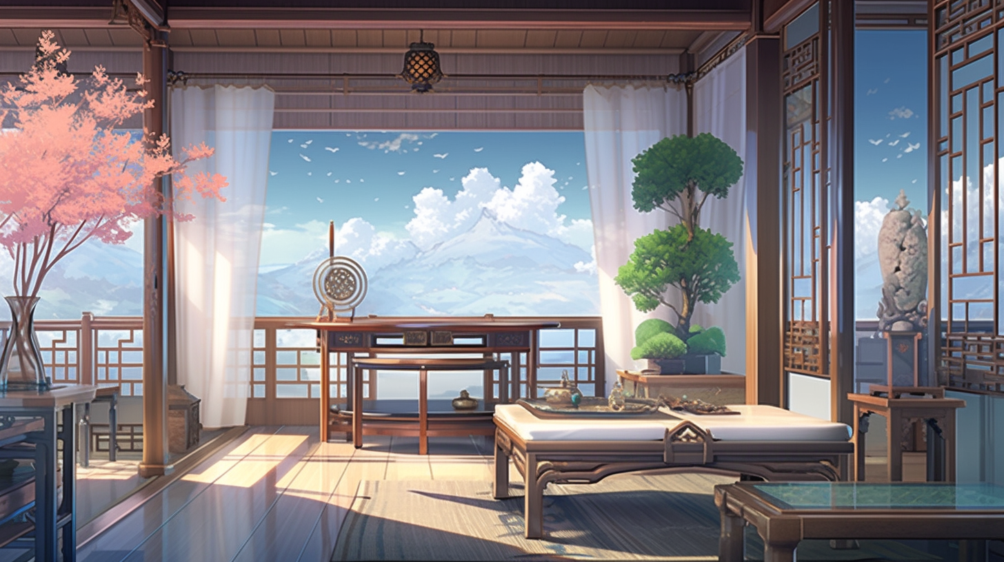 3d仙侠古风背景图片免费下载