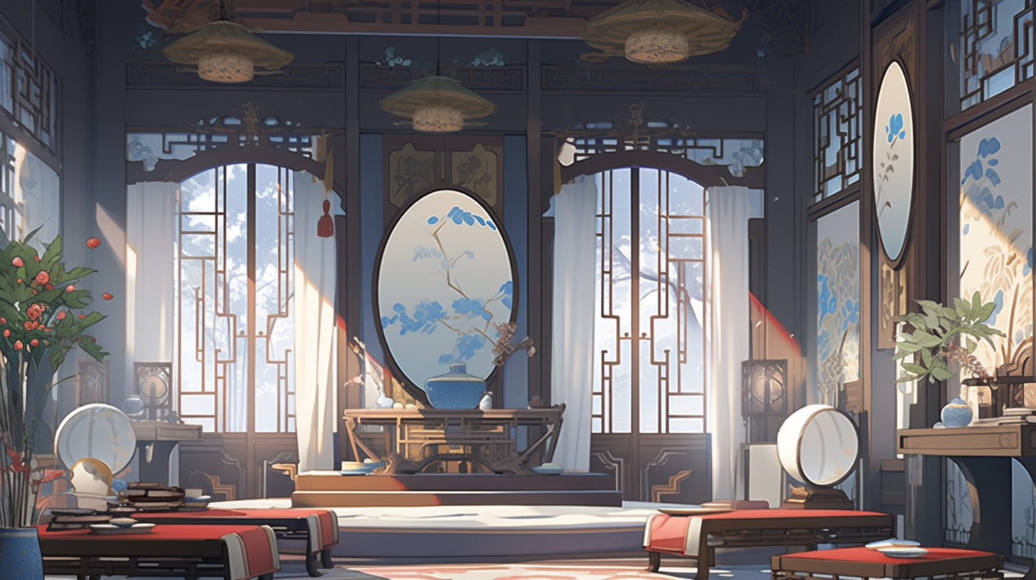 3d仙侠古风背景图片免费下载