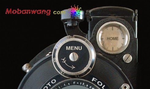 欧美个人摄影展示网站模板