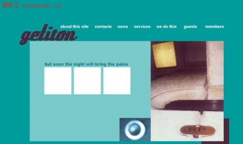 欧美个人创意模板