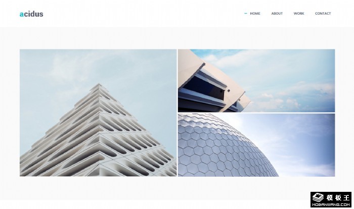 简洁艺术创作团队网站模板