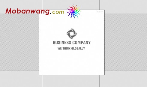 商业公司网站首页模板