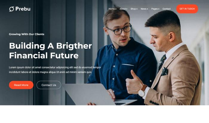 工程咨询项目监理网站模板