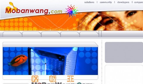 欧美设计企业网站模板