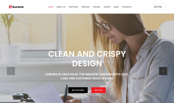 通用全能型网页设计模板