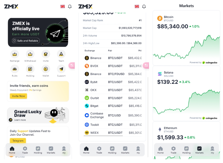 海外版AI量化区块链系统源码 区块链管理系统架构设计 UI精美