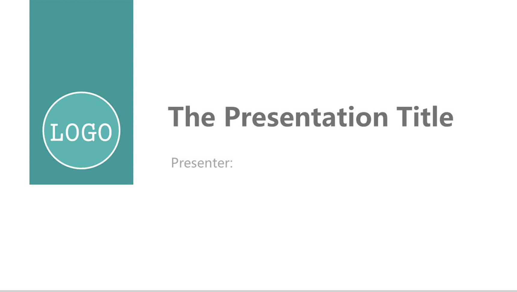 白色多彩商务扁平商务通用PPT模板
