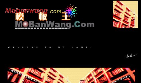 日本建筑艺术网页模板