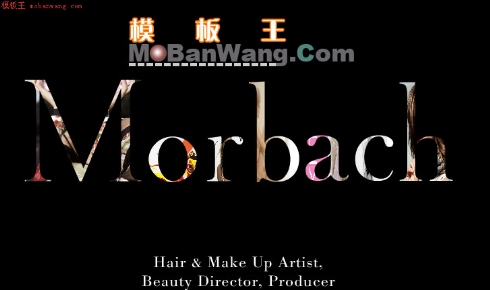 女性模特FLASH网站模板