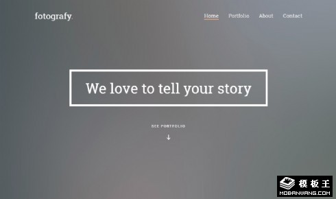 产品图片展示信息响应式网页模板