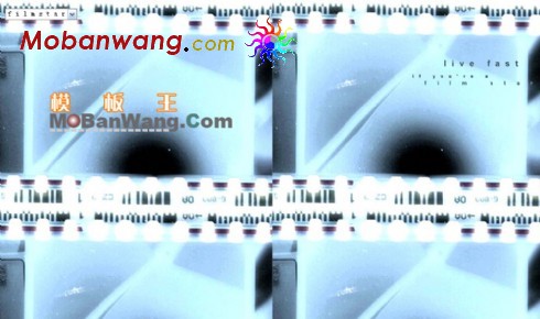 机器主题网页模板