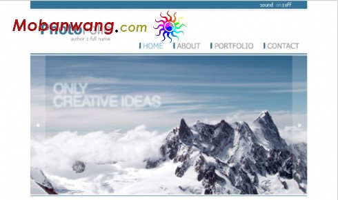 雪峰企业信息动态网页模板