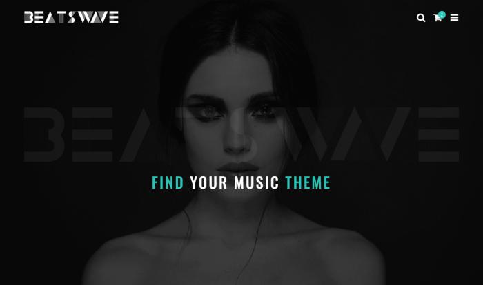 乐队音乐演出展示网站模板