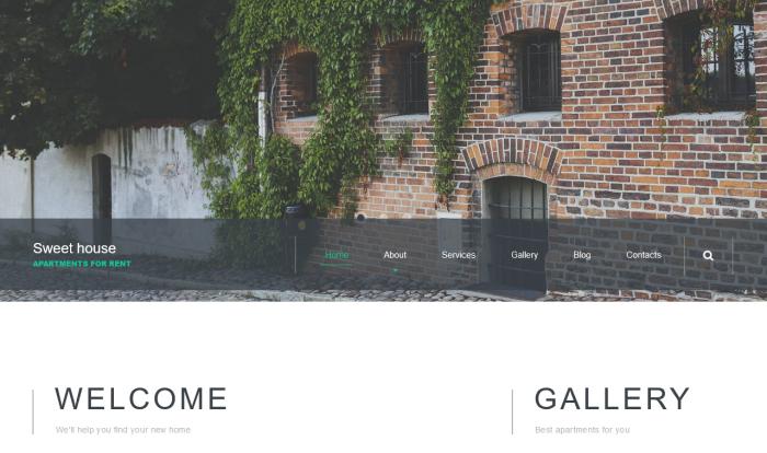 宜居租赁房源展示平台网站模板