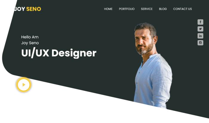 UI设计服务网站模板