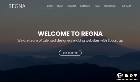 企业形象展示响应式网站模板