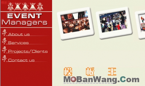 欧美数码图片网站模板