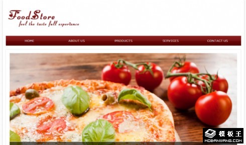 美味体验餐厅网页模板