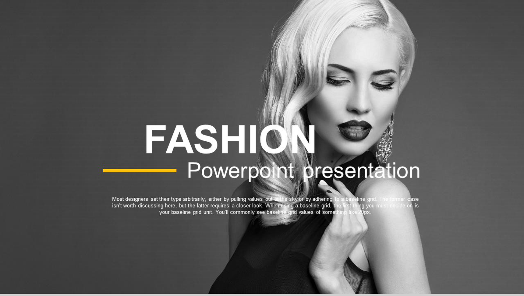 欧美时尚杂志风工作汇报宣传画册PPT模板