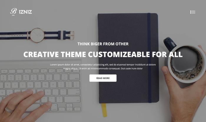 创意信息项目展示网站模板