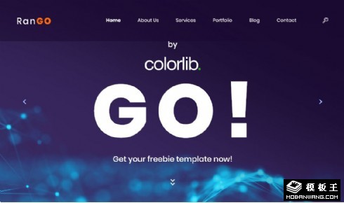 创意营销产品展示响应式网站模板