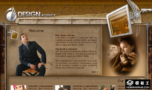 设计制作公司网页模板
