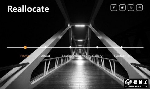 城市房产信息响应式网页模板