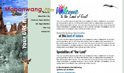 企业招聘信息网页模板