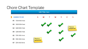 创意对错选择PPT表格图表素材