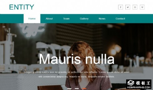 实体营销计划响应式网页模板