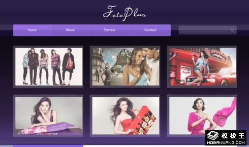 图片摄影工作室网页模板