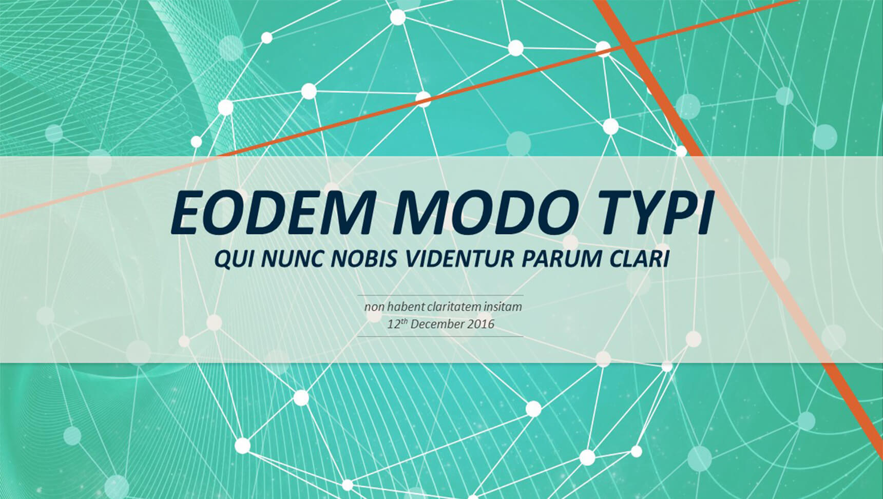 青绿色大气商务通用演讲PPT模板