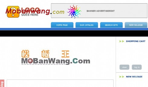 欧美企业商务网站模板