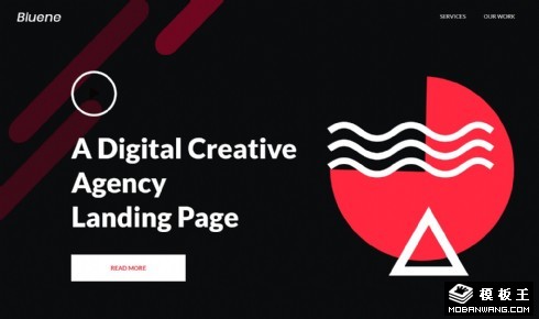 创意网络营销服务网页模板