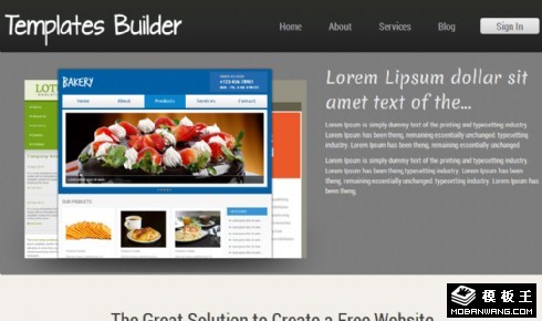 智能网站建设公司网页模板