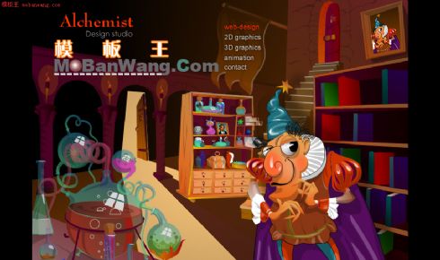 动画设计_欧美卡通模板