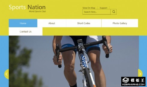 体育强国响应式网页模板