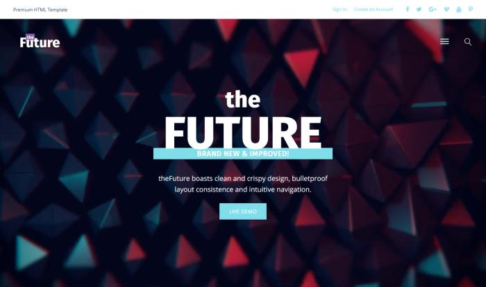 全能创意专业网站模板