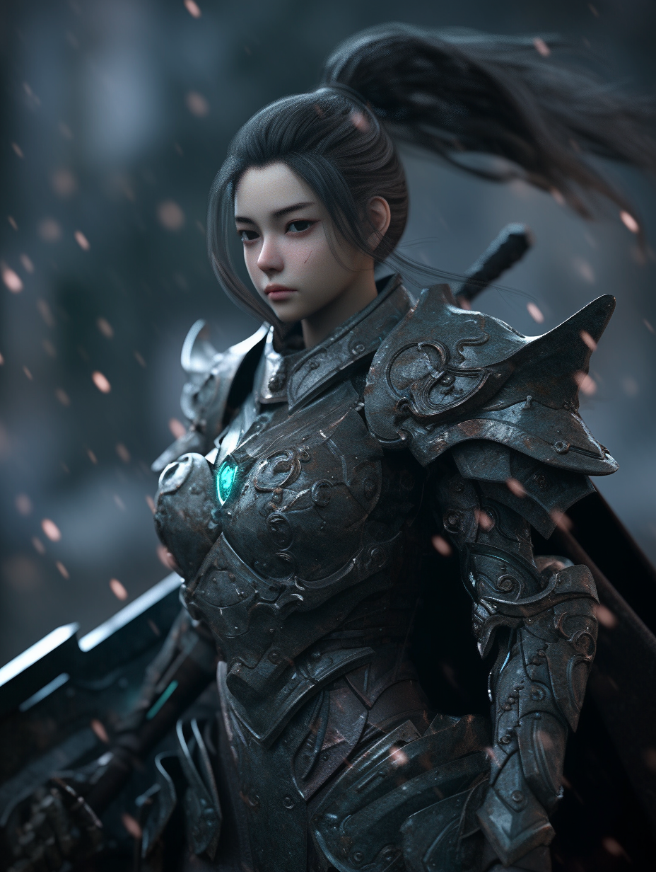 C4D装甲战士组合图片免费下载