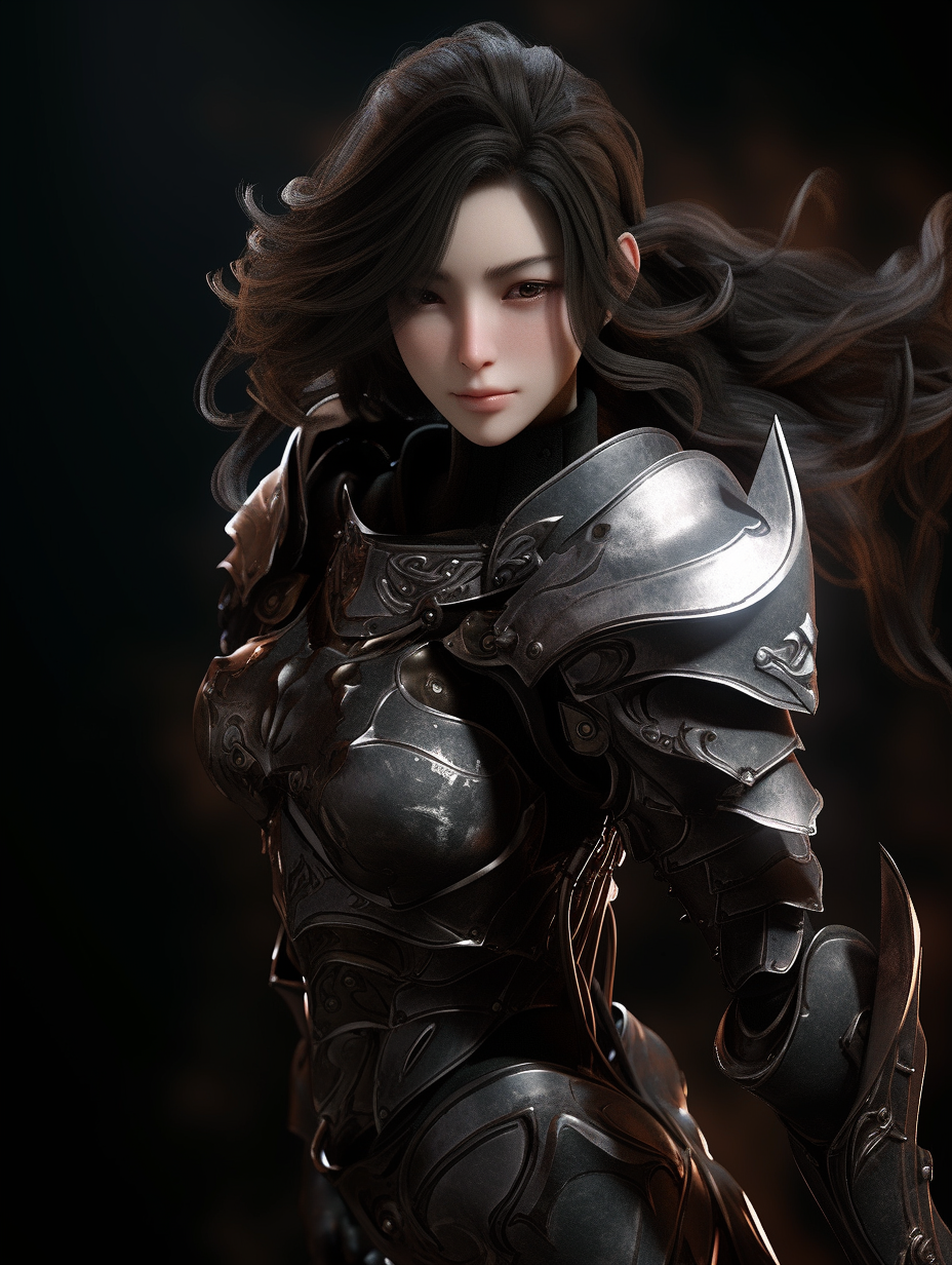 AI绘画AAAA游戏角色图片