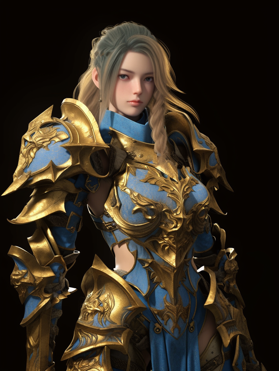 C4D游戏角色手机壁纸免费下载