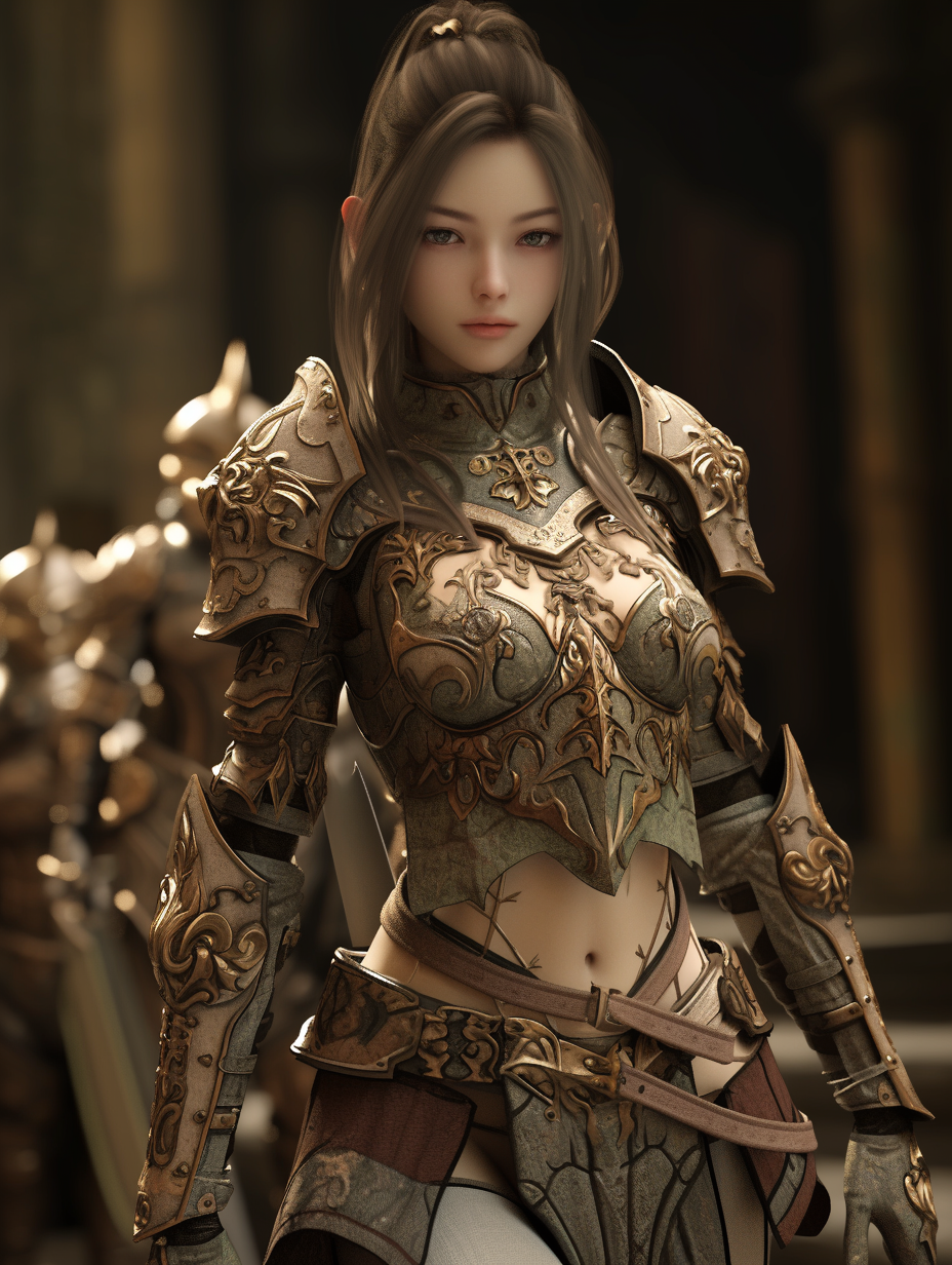 C4D装甲战士组合图片免费下载