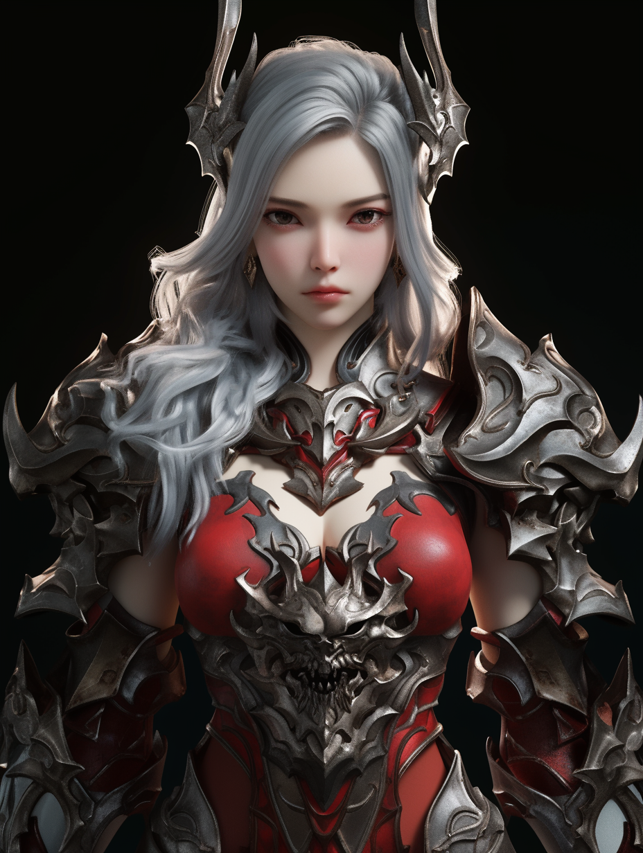 AI绘画AAAA游戏角色图片