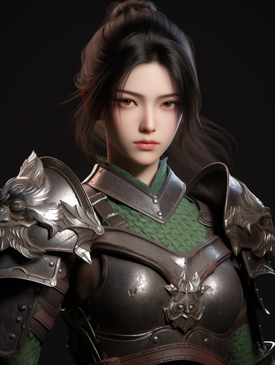 C4D装甲战士高清手机壁纸下载