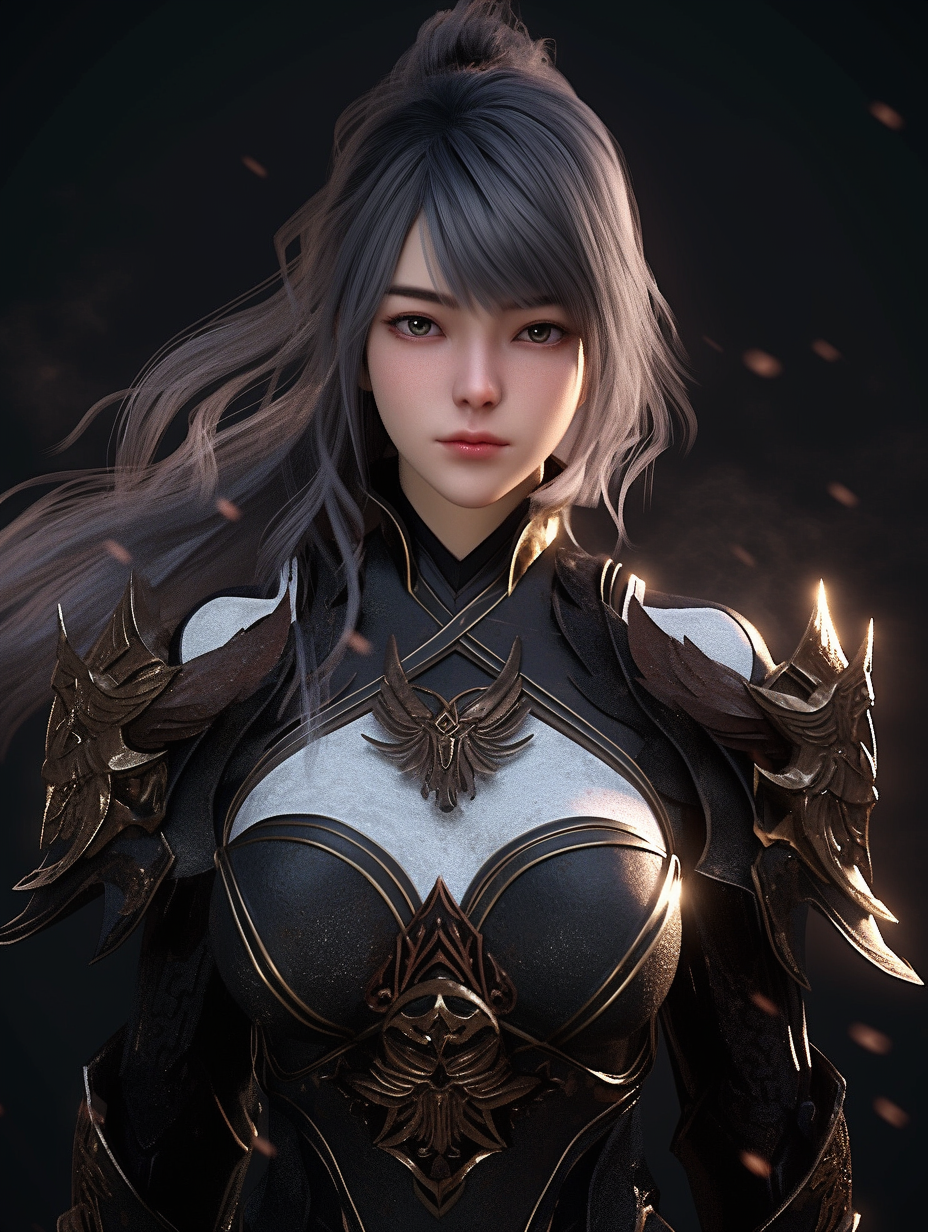 AI绘画CG美女照片免费下载