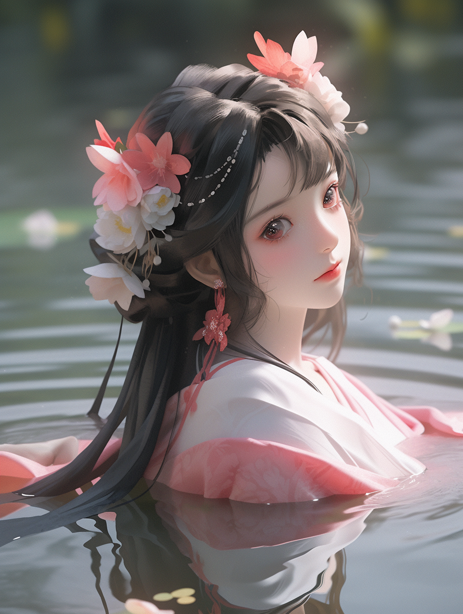 国风美人图片免费下载